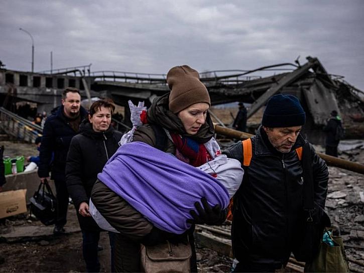 REFUGIADOS POR GUERRA EN UCRANIA SUPERAN YA LOS 2 MILLONES: ONU