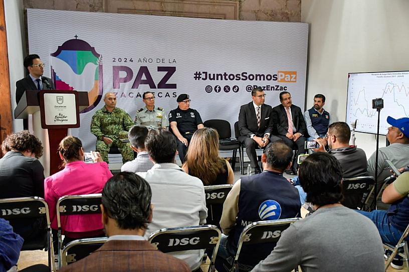 REGISTRA EL ESTADO DISMINUCIÓN EN DELITOS DE ALTO IMPACTO
