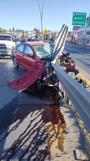 Registra Guadalupe 2 accidentes este martes