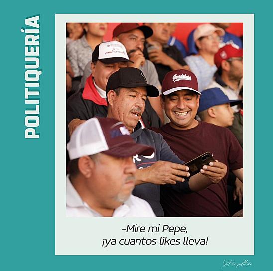 - Mire mi Pepe, ¡ya cuantos likes lleva!