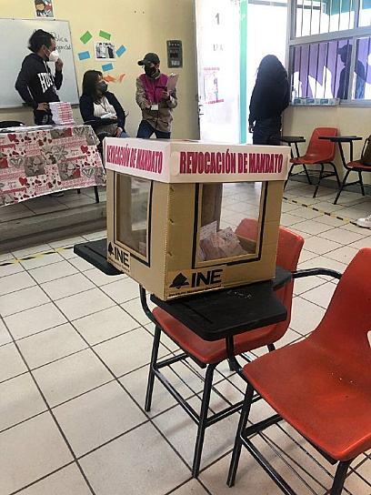 REGISTRAN CASILLAS POCA PARTICIPACIÓN  EN CONSULTA CIUDADANA 