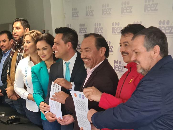 REGISTRAN COALICIÓN “LA ESPERANZA NOS UNE”