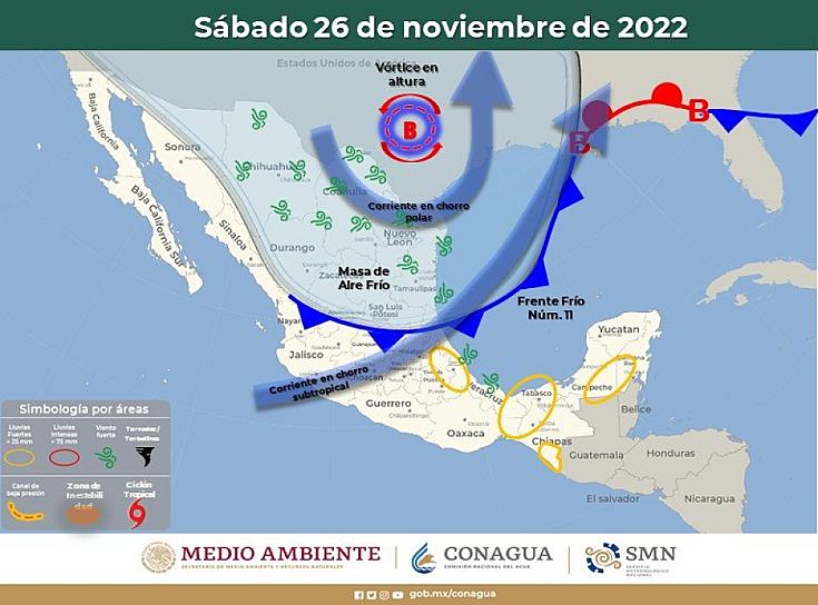 REGISTRA ZACATECAS BAJAS TEMPERATURAS POR PRIMERA TORMENTA INVERNAL