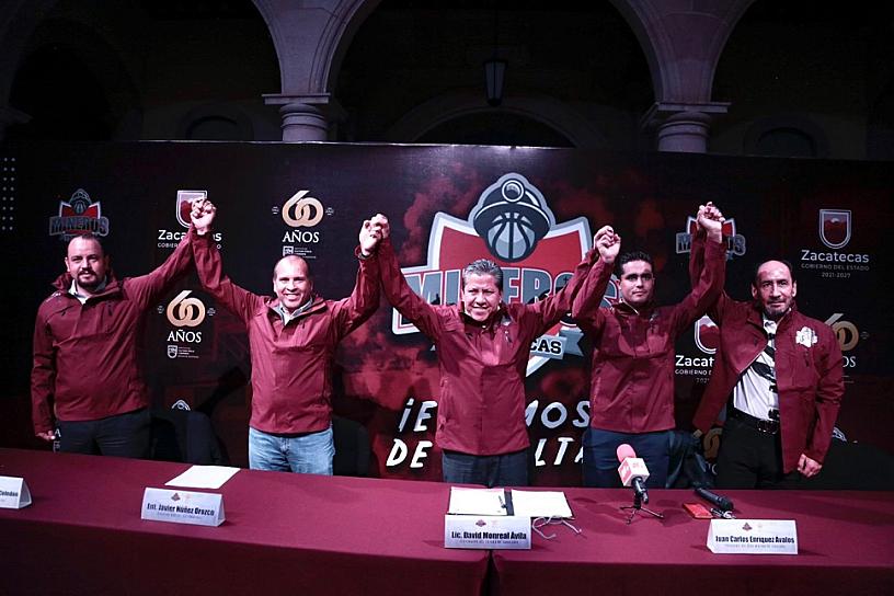 REGRESA MINEROS DE ZACATECAS A LA LIGA NACIONAL DE BASQUETBOL PROFESIONAL