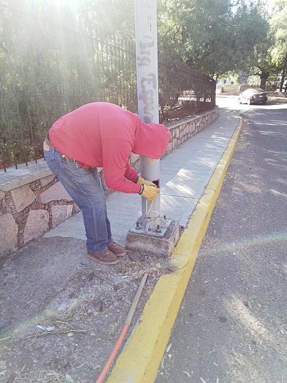 REHABILITA GOBIERNO DE ZACATECAS ALUMBRADO PÚBLICO EN BULEVAR LÓPEZ PORTILLO