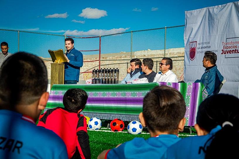 REHABILITA INJUVENTUD ESPACIOS EN 21 MUNICIPIOS ZACATECANOS