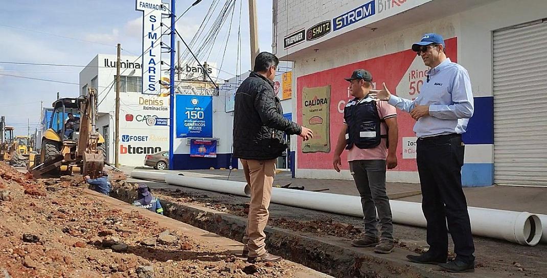 REHABILITA JIAPAZ TUBERÍA QUE LLEVA AGUA A 45 MIL PERSONAS 