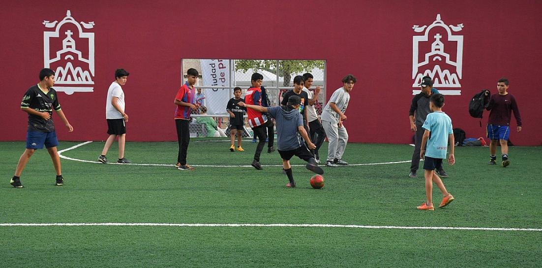 REHABILITAN EL CENTRO DEPORTIVO VILLAS DEL MONASTERIO