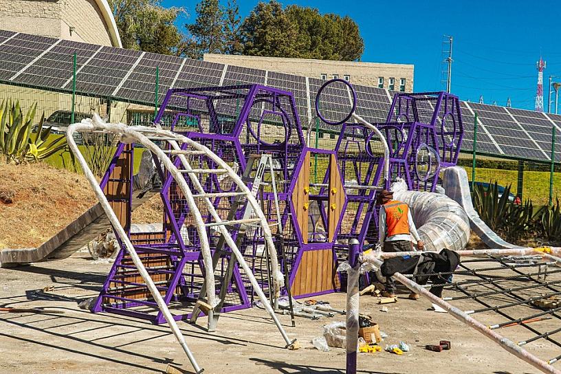 Rehabilitan "Mini Zacatecas" en el parque La Encantada 