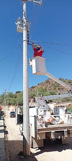 REHABILITAN RED DE ALUMBRADO PÚBLICO EN RÍO GRANDE 