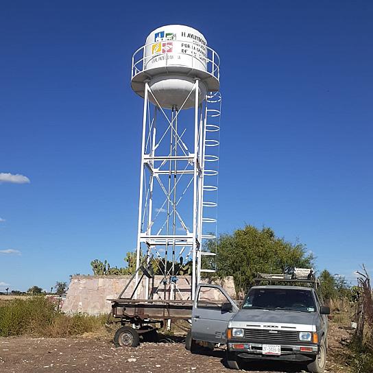 REHABILITAN TANQUE ELEVADO EN PÁNFILO NATERA
