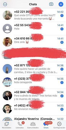 FILTRAN NÚMERO TELEFÓNICO DE SHEINBAUM Y ELLA DENUNCIA RECIBIR MENSAJES DE ODIO