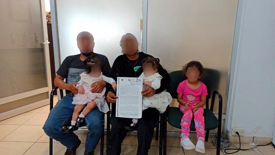 REINTEGRA SEDIF A 4 PEQUEÑOS CON SUS FAMILIAS