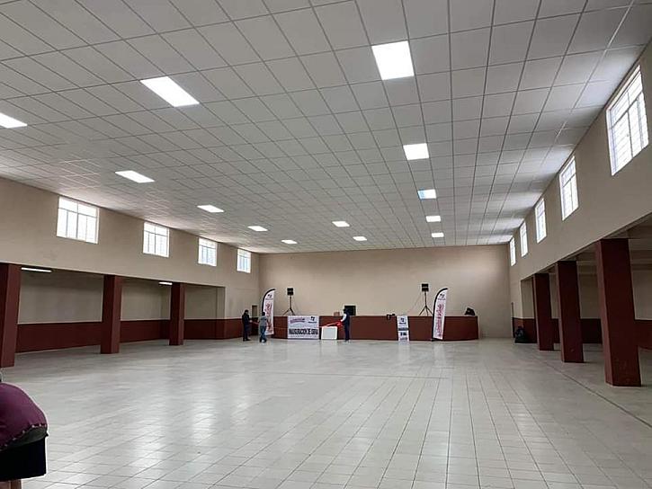 REMODELAN AUDITORIO MUNICIPAL DE PÁNFILO NATERA