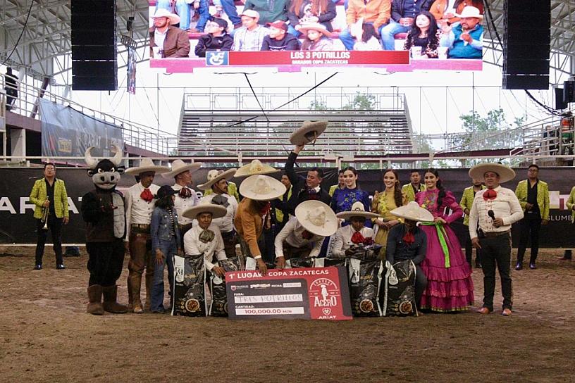REÚNE ZACATECAS A LOS 16 MEJORES EQUIPOS CHARROS DE MÉXICO
