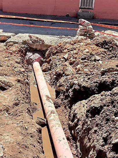 REPARAN SOCAVÓN EN LA COLONIA MANUEL M. PONCE 