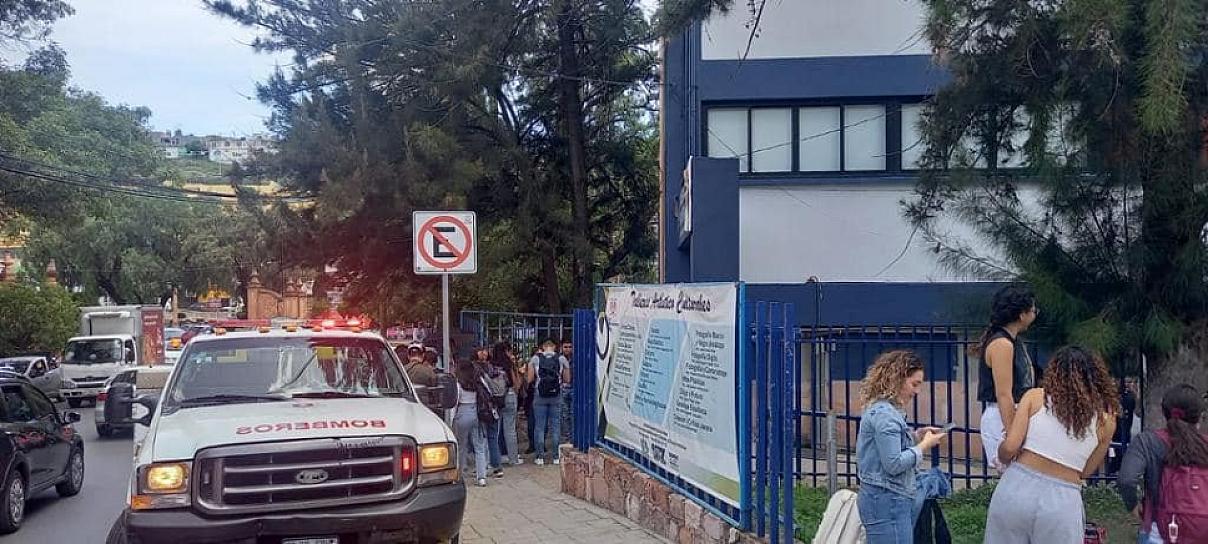 REPORTAN INCENDIO EN LA UNIDAD ACADÉMICA DE ARTES DE LA UAZ