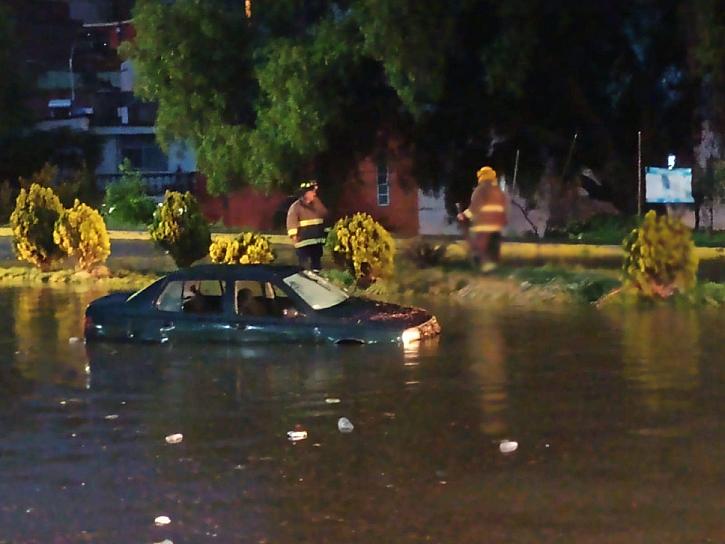 REPORTA PC INCIDENTES EN GUADALUPE Y ZACATECAS A CAUSA DE LAS LLUVIAS