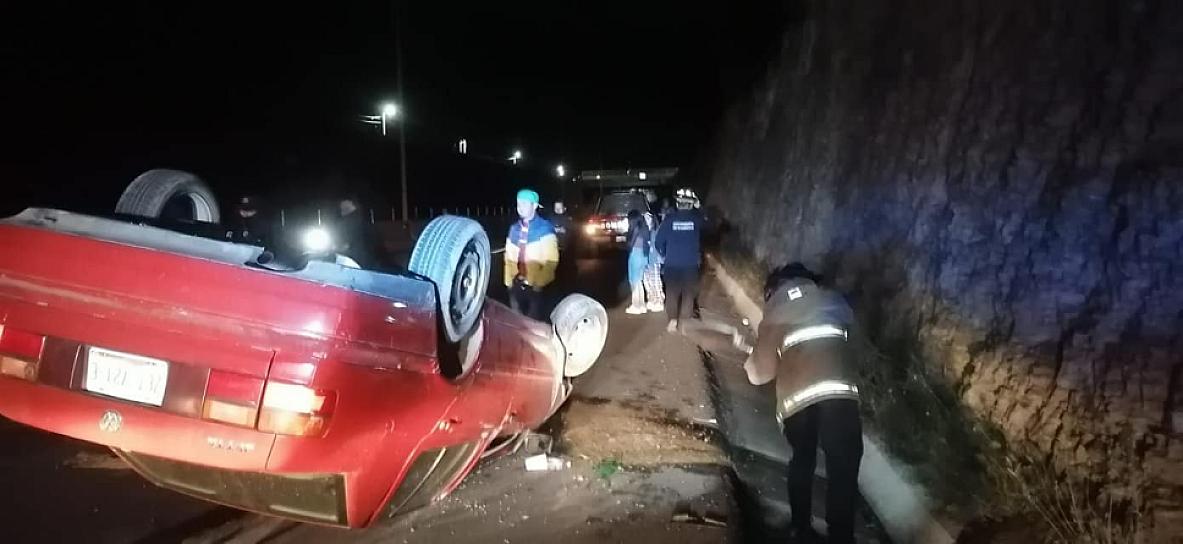 REPORTA PC MUNICIPAL NOCHE BUENA ACCIDENTADA 