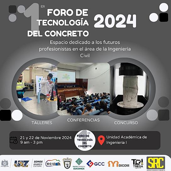  Representarán estudiantes de la UAZ a México en competencia internacional de concreto en Canadá