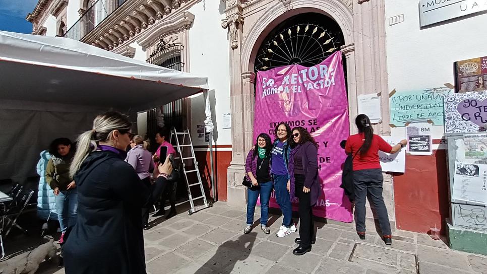 REPROCHAN UNIVERSITARIAS PREVALENCIA DE VIOLENCIA DE GÉNERO EN LA UAZ 
