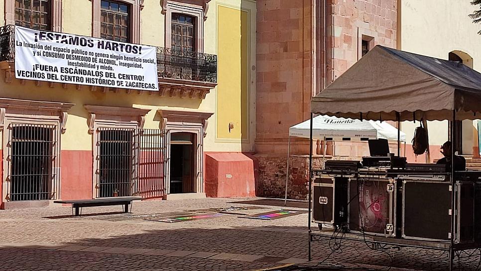 REPROCHAN 'ESCÁNDALOS' VECINOS DEL CENTRO HISTÓRICO 