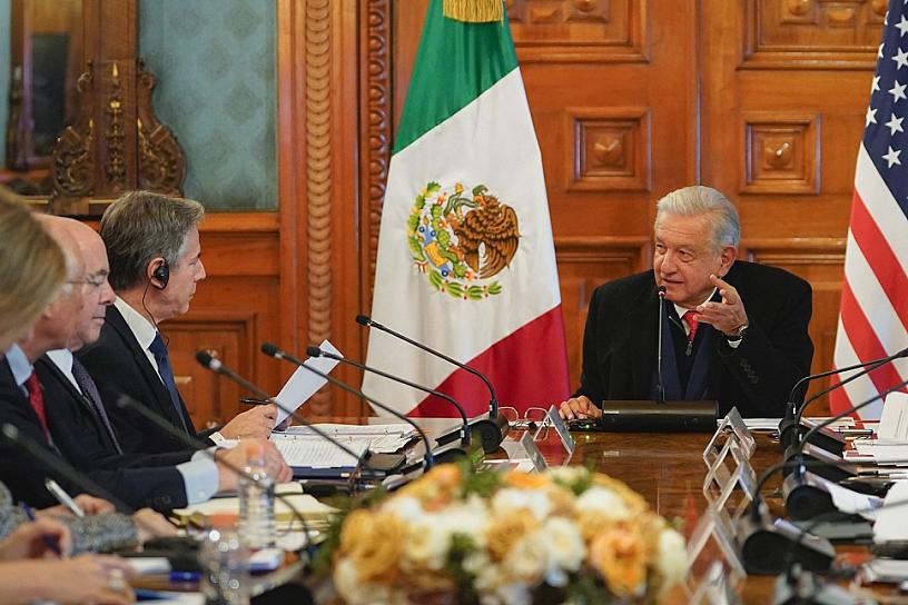 RESALTA AMLO “IMPORTANTES ACUERDOS” TRAS REUNIÓN CON DELEGACIÓN DE EU 