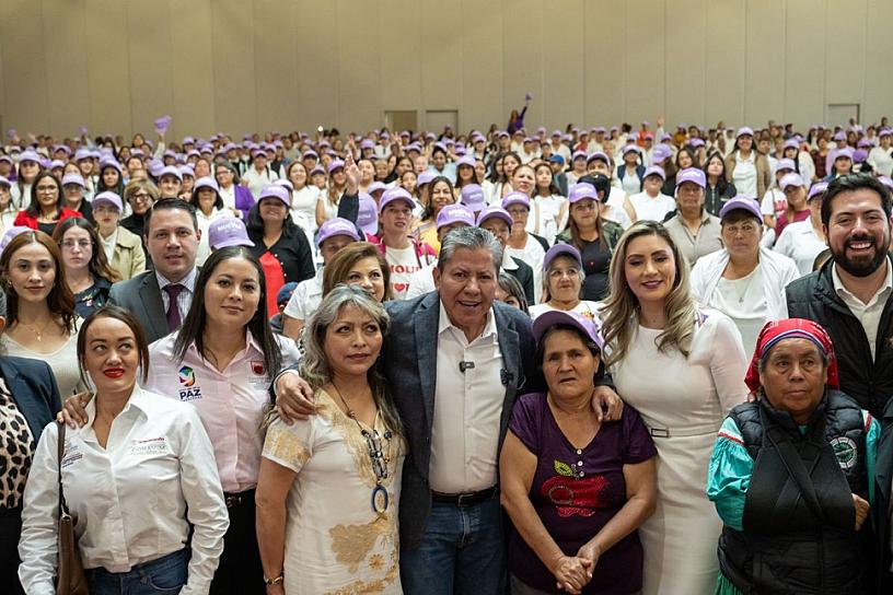 RESALTA DAVID MONREAL LIDERAZGO DE LAS MUJERES EN LA TRANSFORMACIÓN SOCIAL 