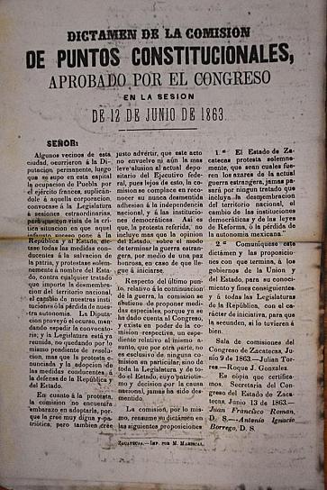 RESCATA GOBIERNO DEL ESTADO DOCUMENTO HISTÓRICO DE LA SEGUNDA INTERVENCIÓN FRANCESA 