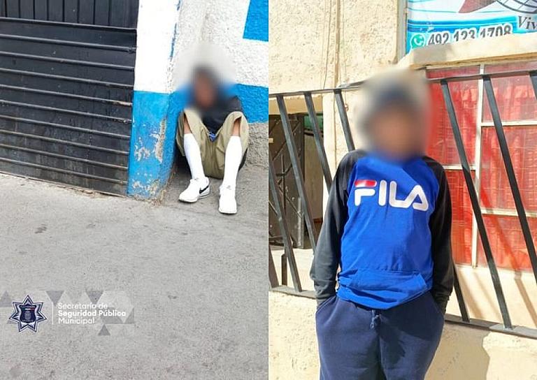 RESCATAN A MENOR DE LAS DROGAS 
