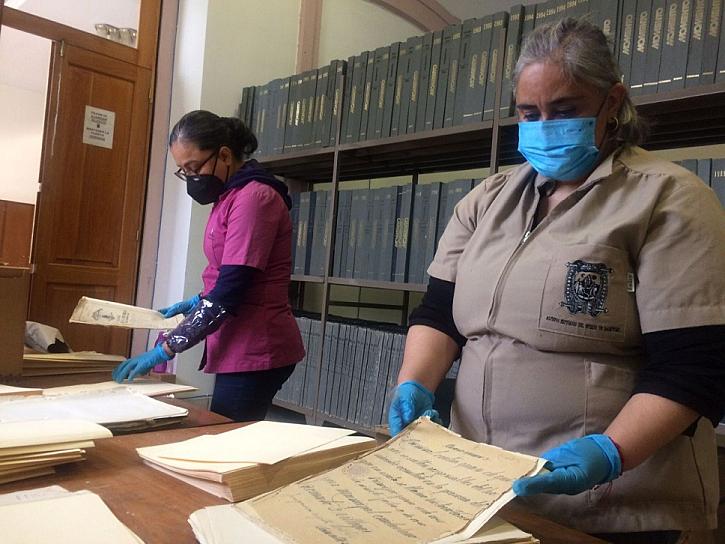 RESCATAN DOCUMENTOS HISTÓRICOS DEL PODER JUDICIAL