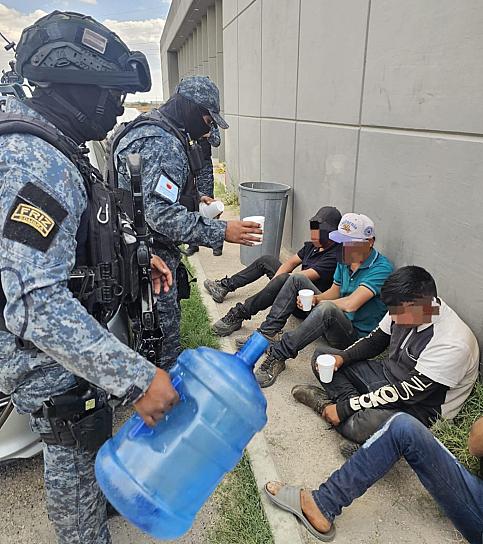 RESCATAN FUERZAS DE SEGURIDAD A 4 PERSONAS QUE HABÍAN SIDO PRIVADAS DE SU LIBERTAD