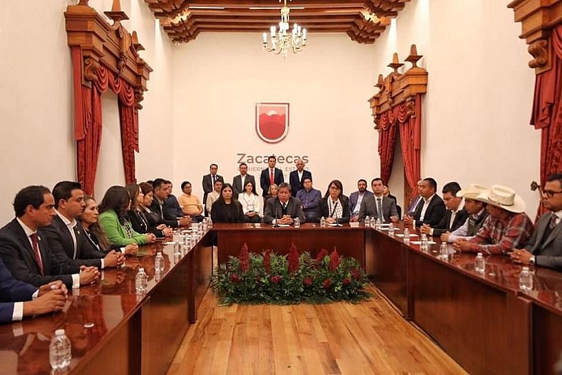 RESPALDA DAVID MONREAL A AMLO EN ESTRATEGIA DE SEGURIDAD