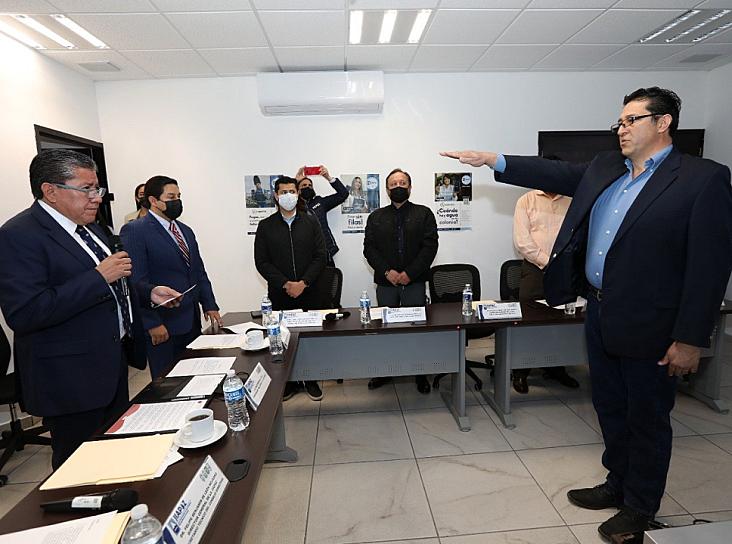 RESPALDA DAVID MONREAL A JIAPAZ EN TOMA DE PROTESTA DEL NUEVO DIRECTOR GENERAL   