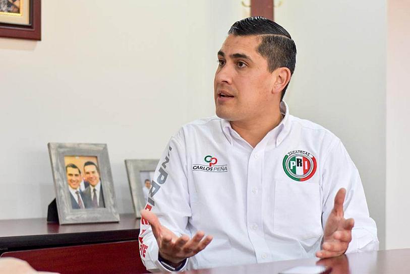 RESPALDA EL PRI EXHORTO DE SUS DIPUTADOS PARA CANCELAR FERIA DE JEREZ