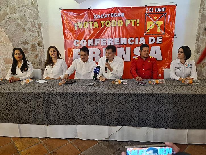 RESPALDA NOROÑA A CANDIDATOS PETISTAS ZACATECANOS