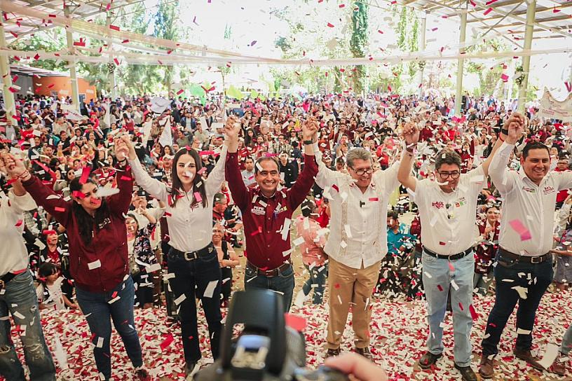 RESPALDA RICARDO MONREAL A PEPE SALDÍVAR 