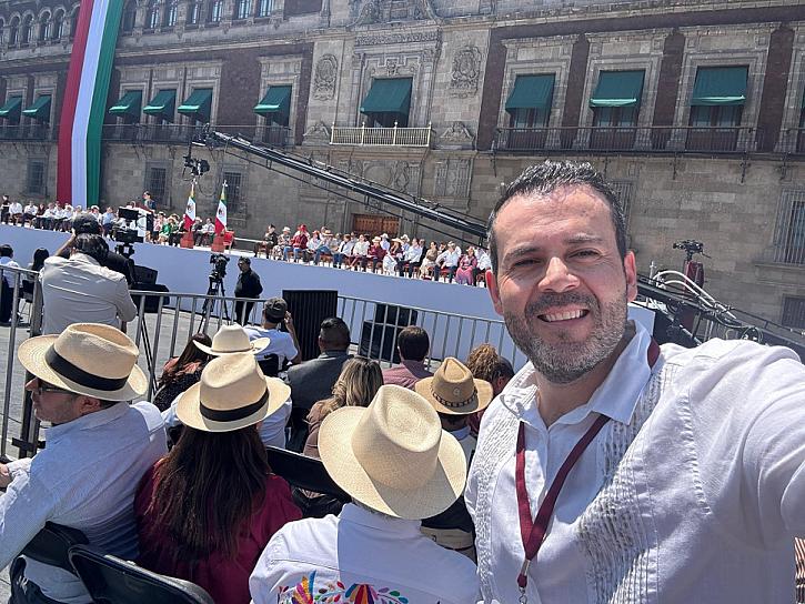 Respalda Ulises Mejía a la presidenta de México.