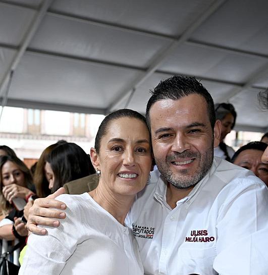 RESPALDA ULISES MEJPIA COMPROMISOS DE SHEINBAUM POR ZACATECAS
