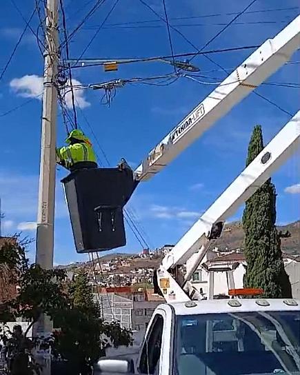 Retiran por error cámaras de seguridad en la capital