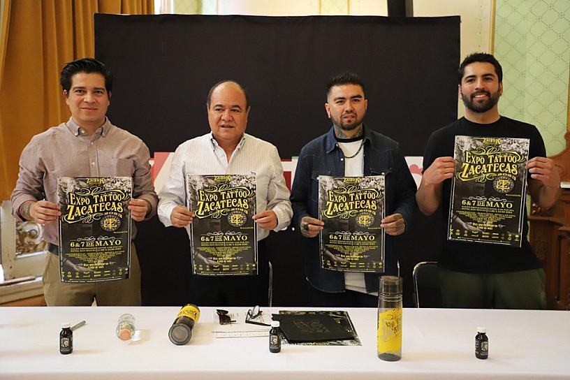 REUNIRÁ EXPO TATTOO ZACATECAS A LOS MEJORES 240 ARTISTAS DE MÉXICO 
