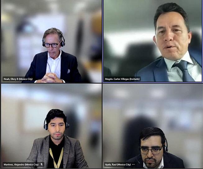 REVISA PODER JUDICIAL PROYECTOS CON EMBAJADOR DE EU 
