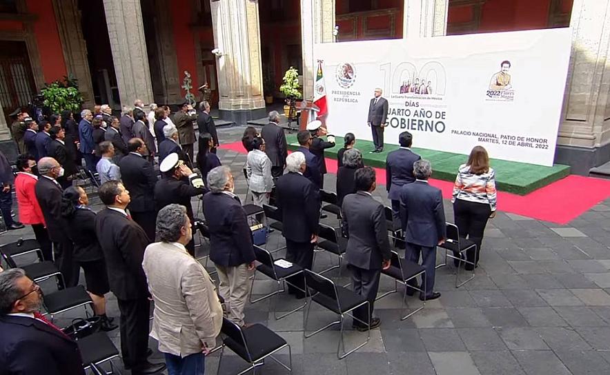 RINDE AMLO INFORME TRIMESTRAL