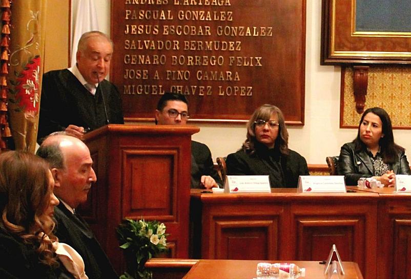 RINDE ARTURO NAHLE GARCÍA TERCER INFORME DE GOBIERNO; RECONOCE AUTONOMÍA DEL PODER JUDICIAL