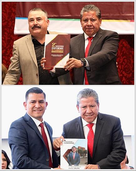 RINDEN CUENTAS ALCALDES DE JALPA Y NOCHISTLÁN