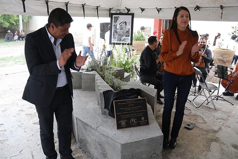 RINDEN HOMENAJE A JUAN MANUEL DE LA&nbsp;ROSA, EN VILLA DE COS