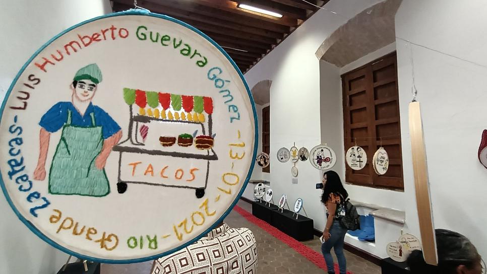 RINDEN HOMENAJE A PERSONAS DESAPARECIDAS A TRAVÉS DE BORDADOS 