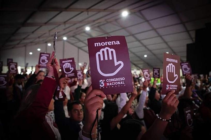 RINDEN PROTESTA CONSEJEROS NACIONALES DE MORENA 