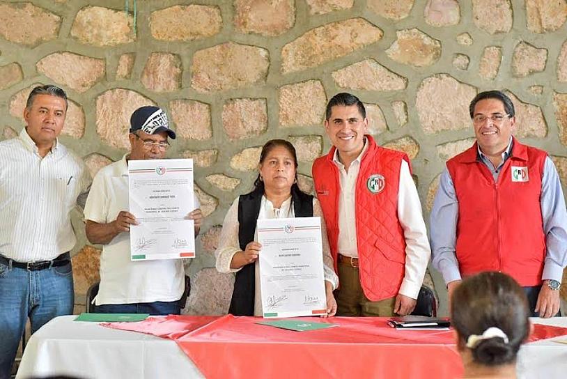RINDEN PROTESTA NUEVOS DIRECTIVOS DEL PRI&nbsp;