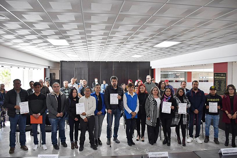RINDEN PROTESTA PRESIDENTES DE COMITÉS DE PARTICIPACIÓN SOCIAL